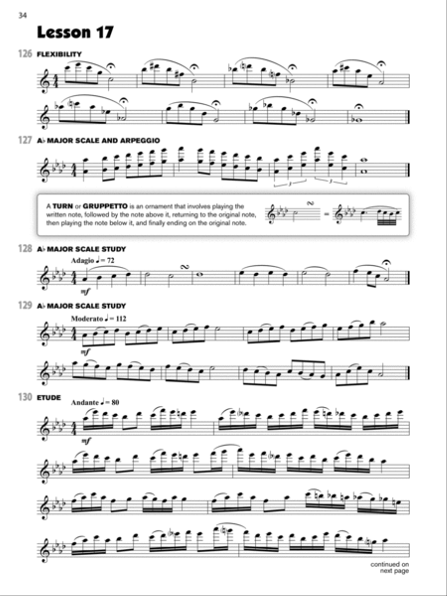 Sound Artistry Intermediate Method for Flute Concert Band Methods scores gallery preview page 6