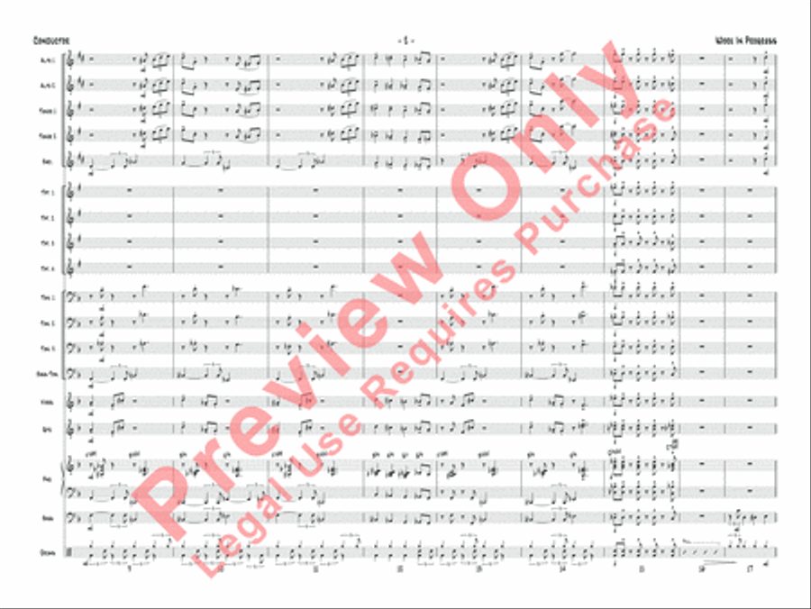 Work in Progress Jazz Ensemble scores gallery preview page 5