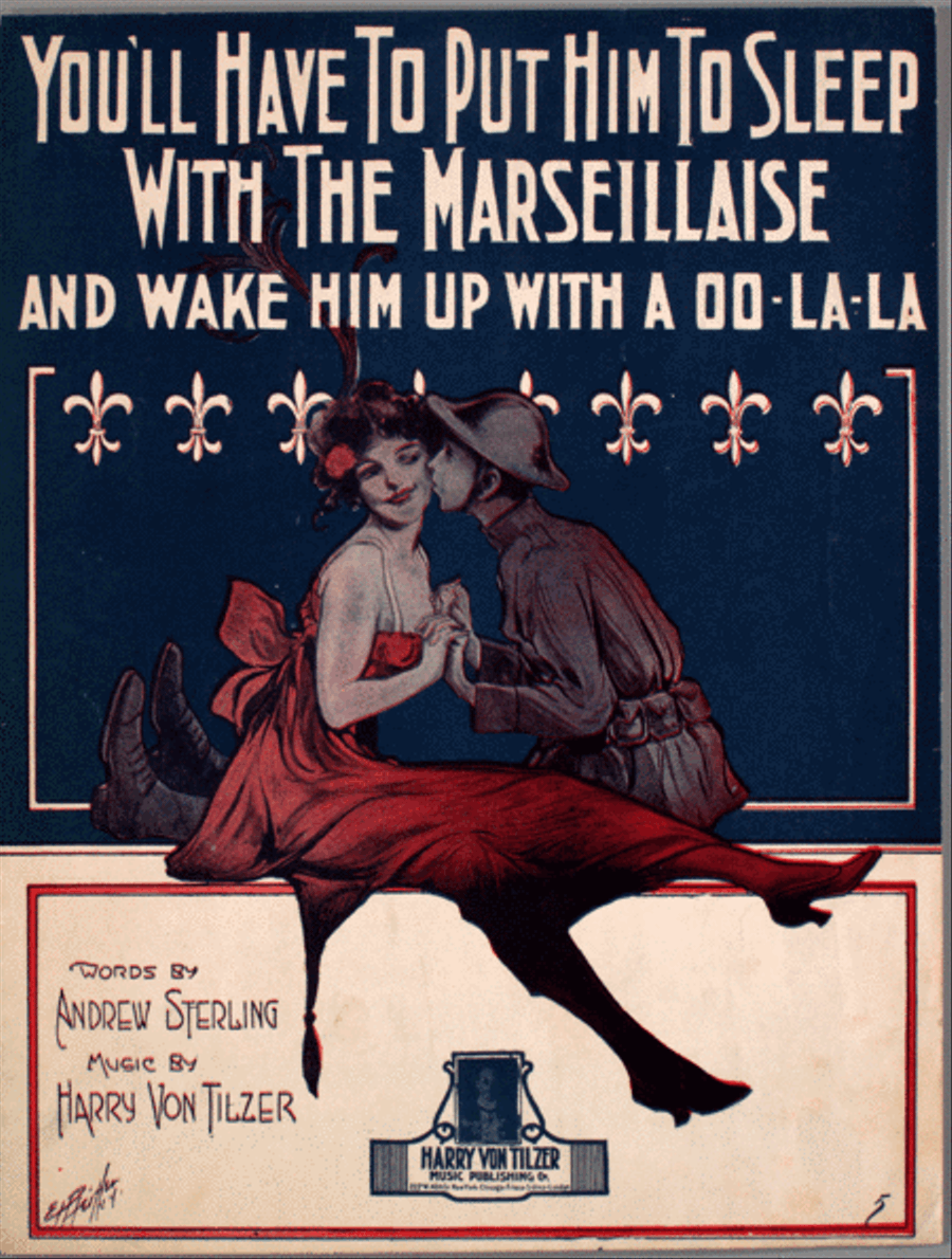 You'll Have to Put Him to Sleep With the Marseillaise (And Wake Him Up With a Oo-La-La) Voice scores gallery preview page 1