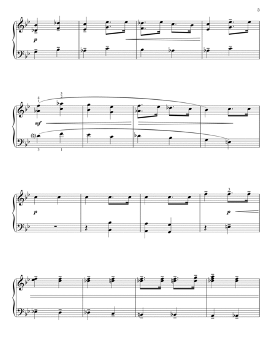 Rinuccio's Aria (Firenze E Come Un Alberto Fiorito) Voice Solo scores gallery preview page 3