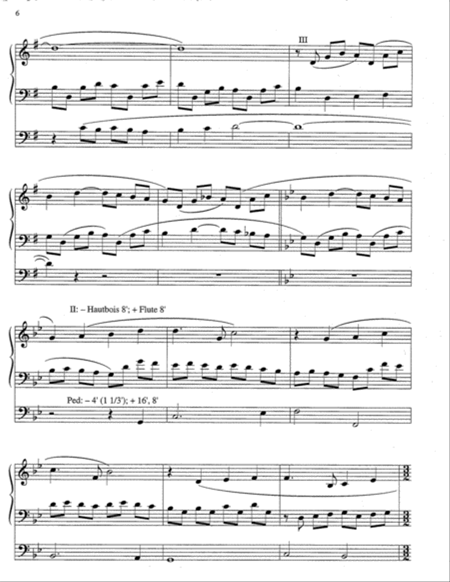 Engelberg (Theme & Variations) Organ scores gallery preview page 3