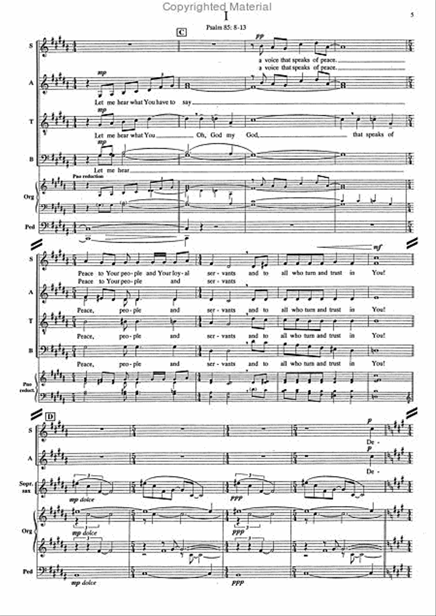 Advent Music - English version 4-Part scores gallery preview page 4