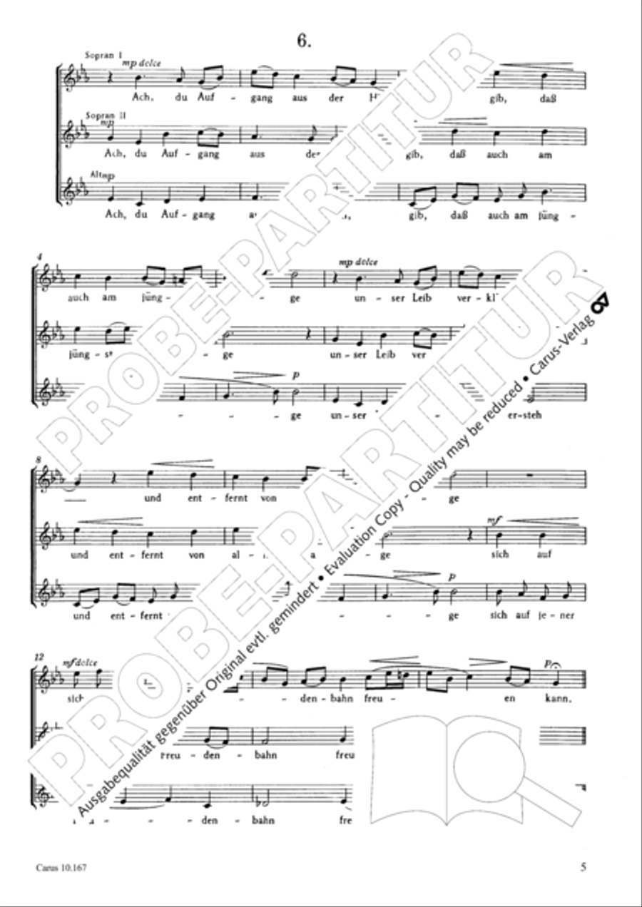 Morgenglanz der Ewigkeit 4-Part scores gallery preview page 6