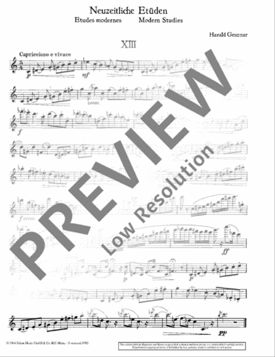 Modern Studies Flute Solo scores gallery preview page 4