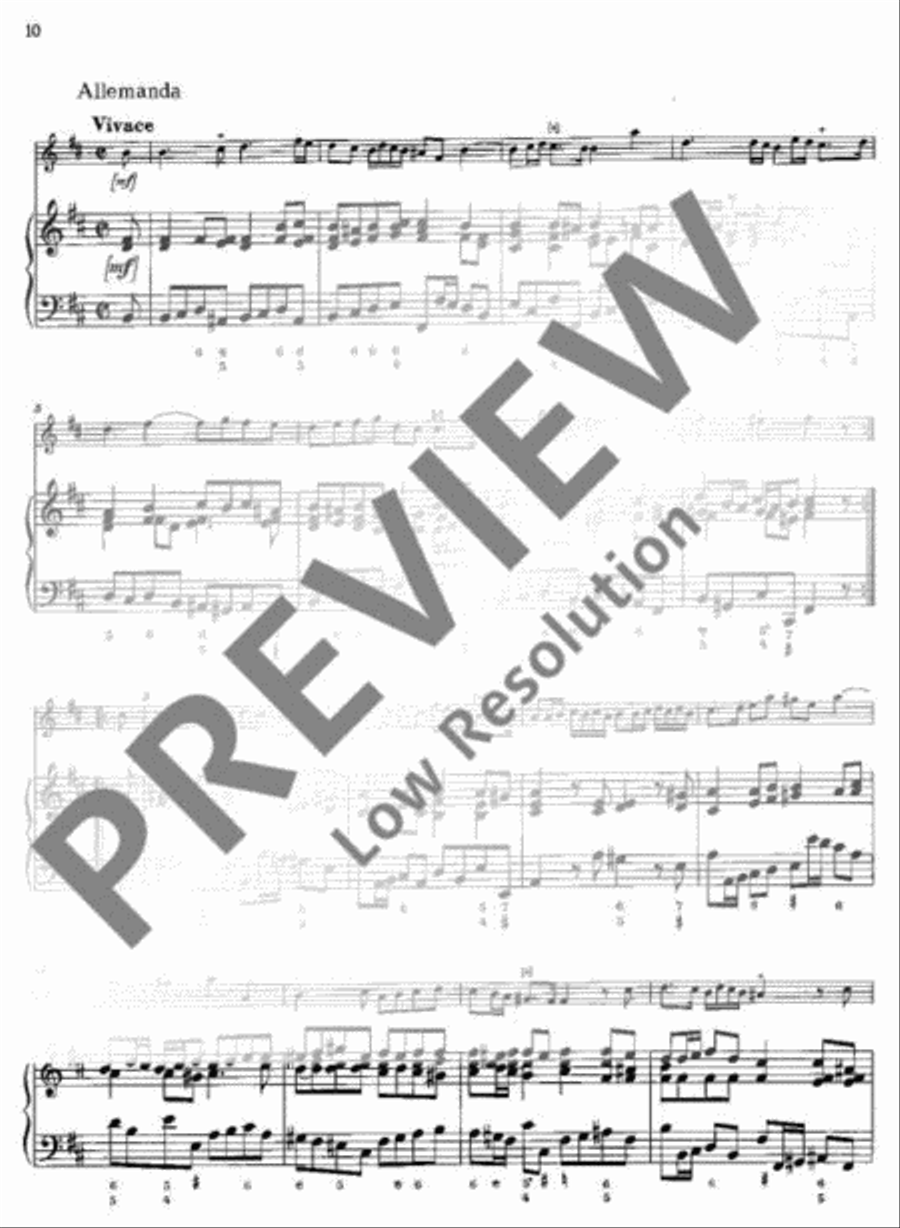 2 Sonatas 2 Sonatas Flute scores gallery preview page 11