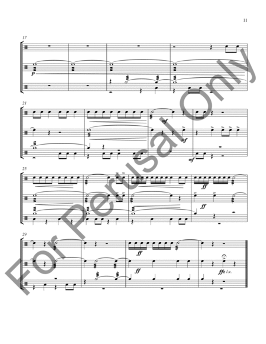 Ten Elementary Percussion Ensembles Percussion Ensemble scores gallery preview page 12