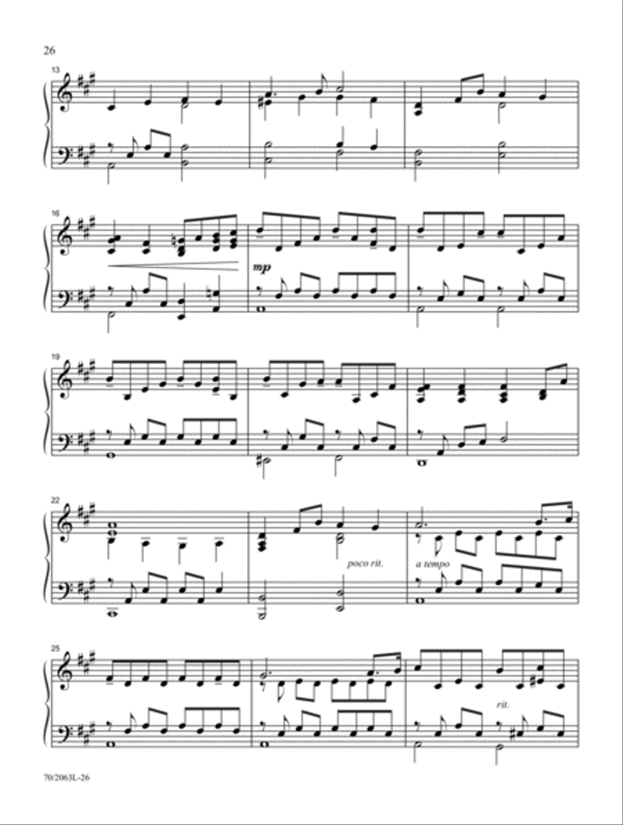 Break Forth Into Song Piano Solo scores gallery preview page 15