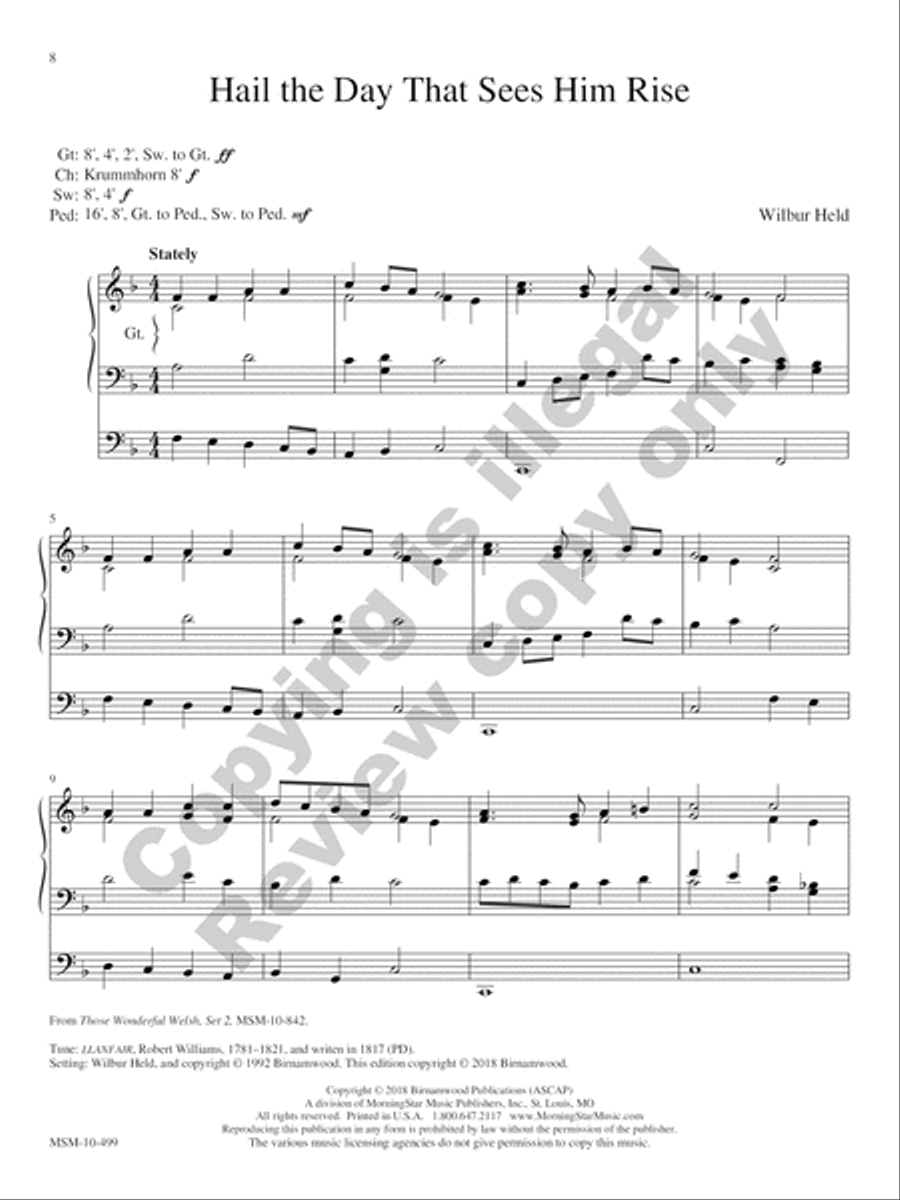 Three in One Three in One Organ scores gallery preview page 6
