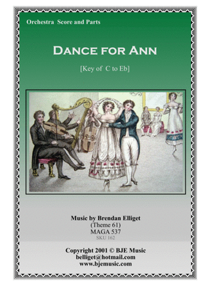 Dance for Ann - Orchestra Score and Parts PDF