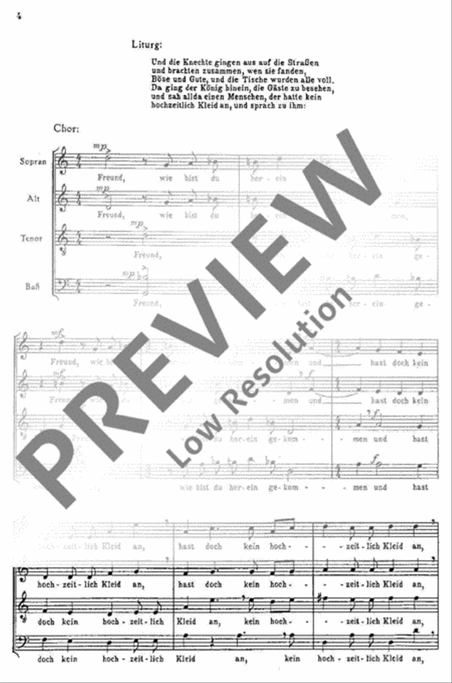 Drei Evangelien-Motetten Mixed Choir scores gallery preview page 5