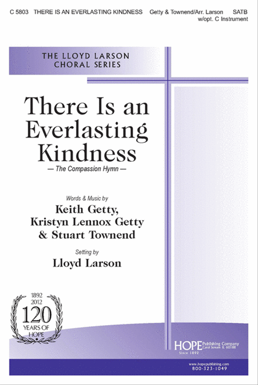 There Is an Everlasting Kindness (The Compassion Hymn) 4-Part scores gallery preview page 1