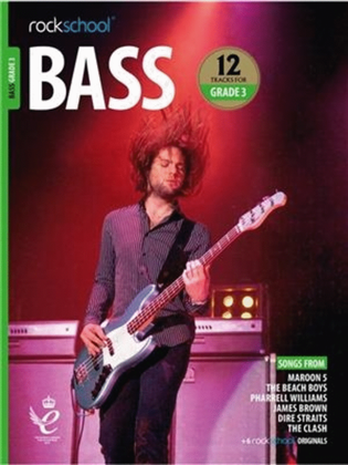Book cover for Rockschool Bass Grade 3 (2018)