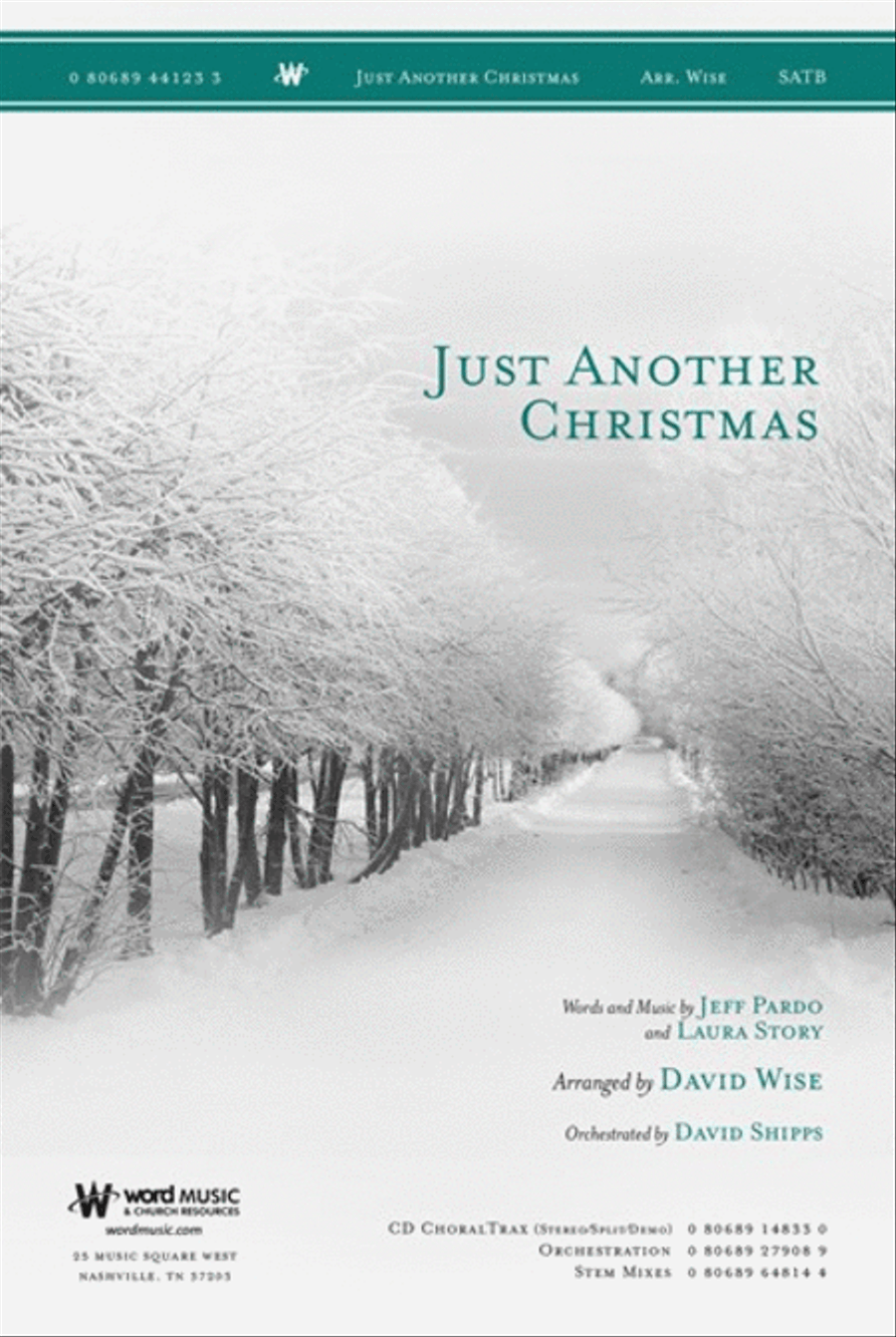 Just Another Christmas - CD ChoralTrax Choir scores gallery preview page 1