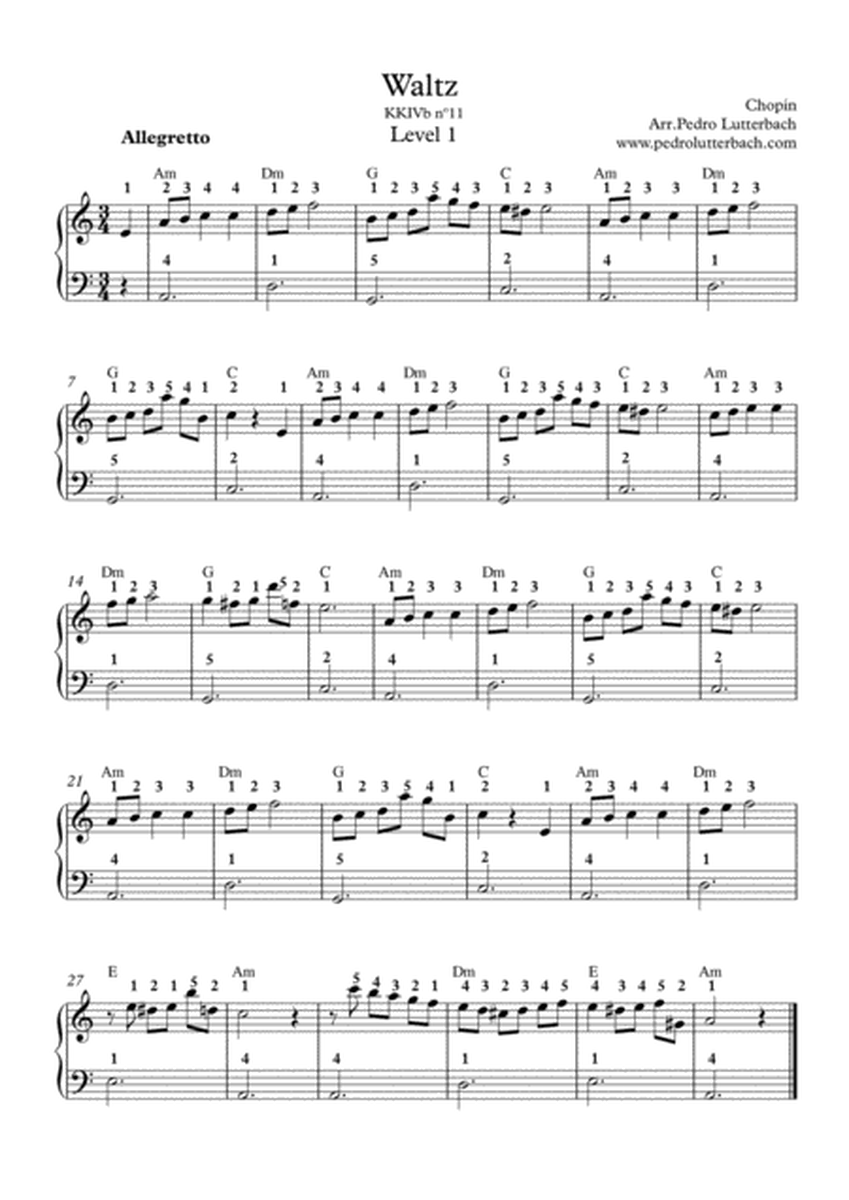 Chopin's Op.posth Waltz