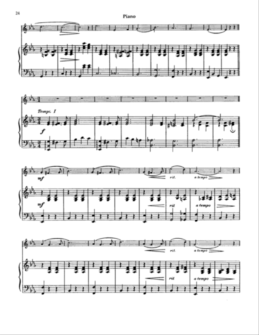 Friends (Waltz Caprice) Baritone Horn BC scores gallery preview page 3