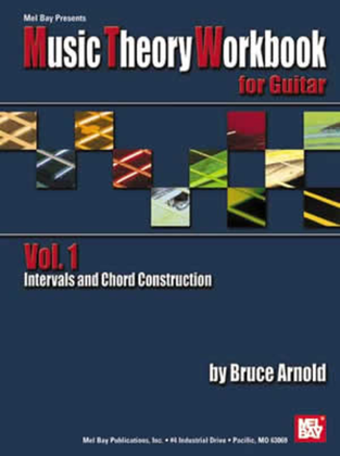 Book cover for Music Theory Workbook for Guitar Volume 1