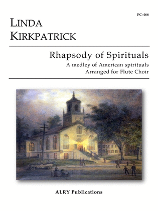 Rhapsody of Spirituals for Flute Choir