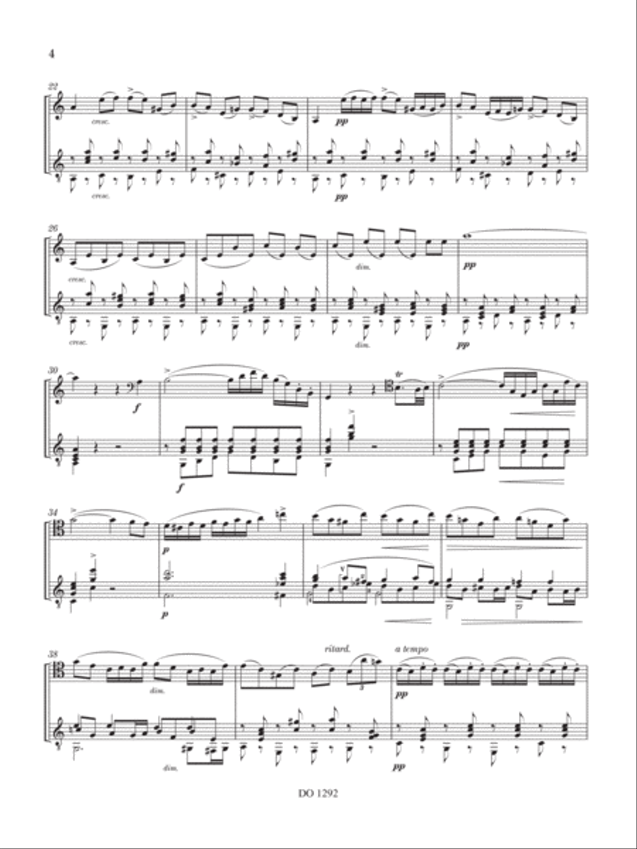 Sonata Arpeggione Classical Guitar scores gallery preview page 5