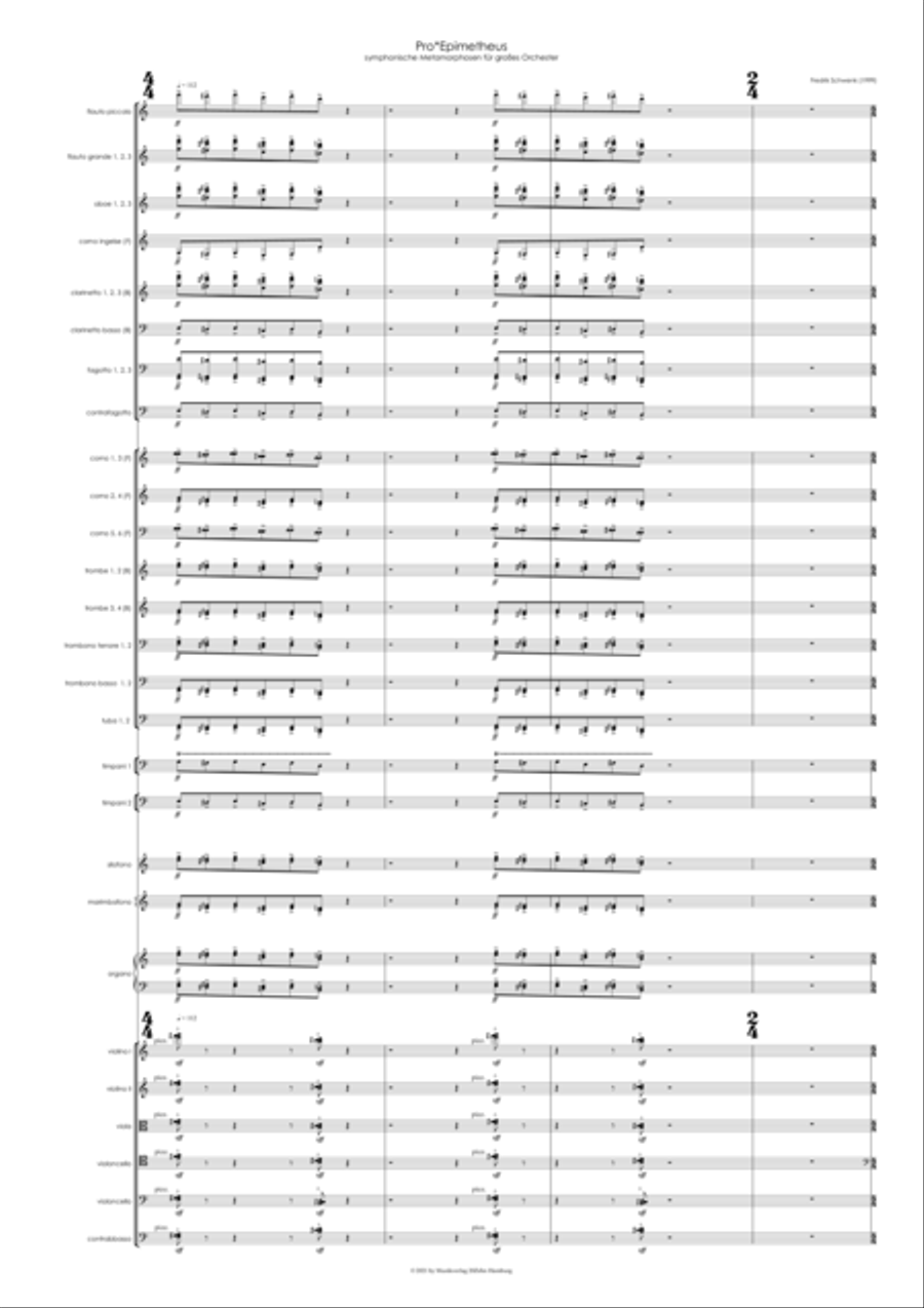 ProEpimetheus Full Orchestra scores gallery preview page 3