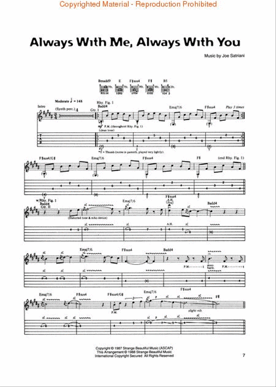 The Best of Joe Satriani Electric Guitar scores gallery preview page 2