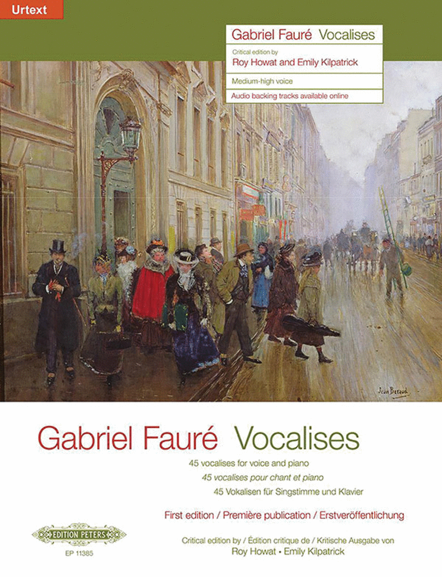 45 Vocalises for Voice and Piano (Medium-high Voice)