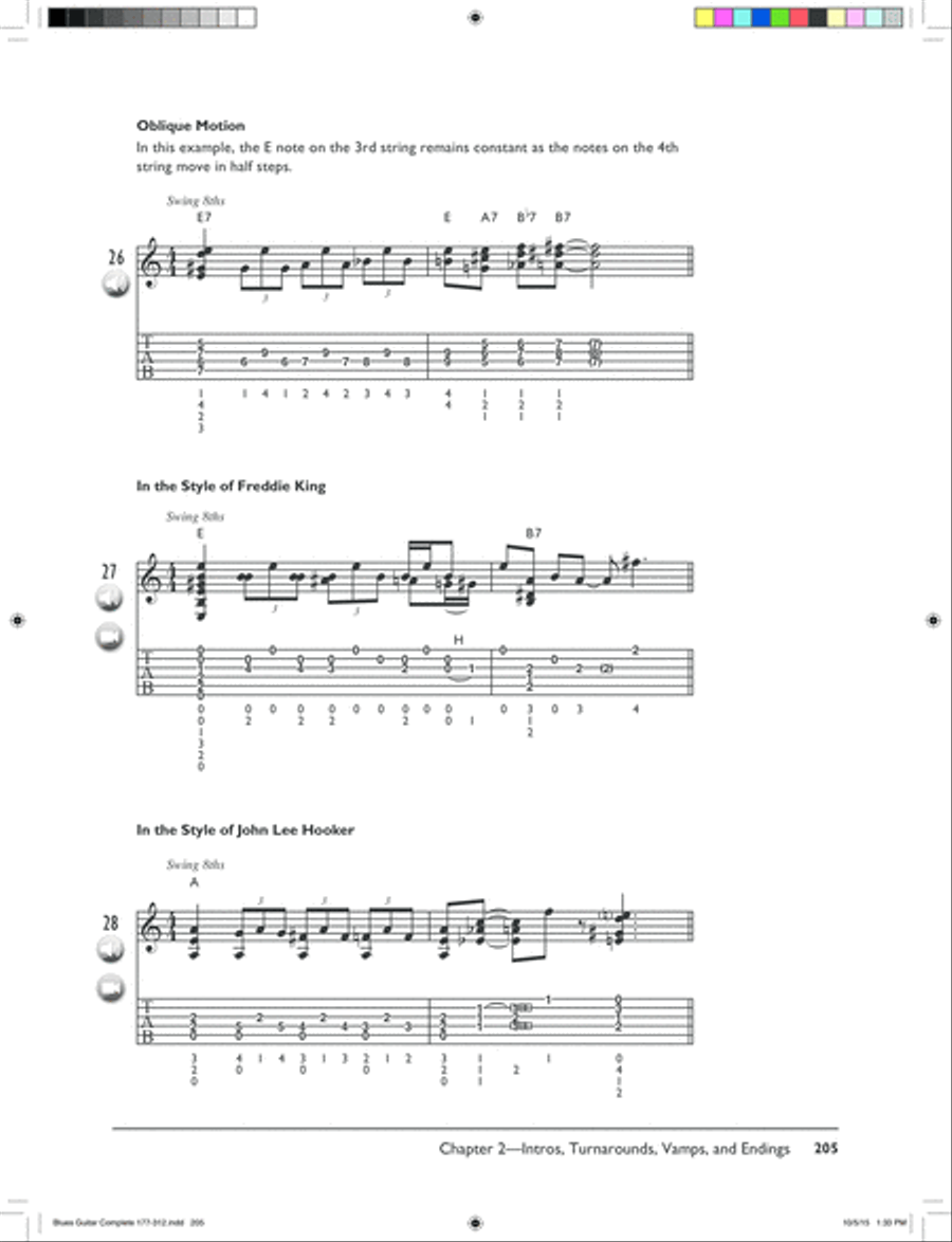 The Complete Blues Guitar Method Complete Edition Electric Guitar scores gallery preview page 25