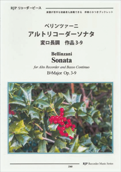 Sonata B-flat Major, Op. 3-9 image number null