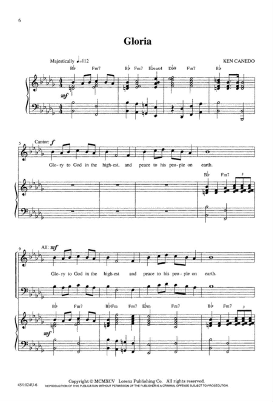 Mass of Compassion Mass of Compassion 4-Part scores gallery preview page 6