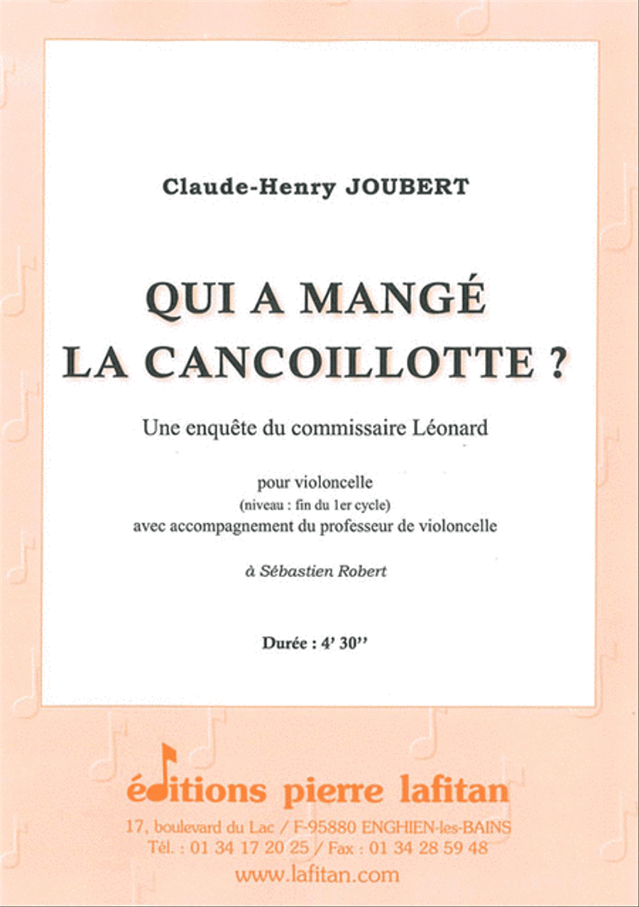 Qui a Mangé la Cancoillotte ? String Duet scores gallery preview page 1