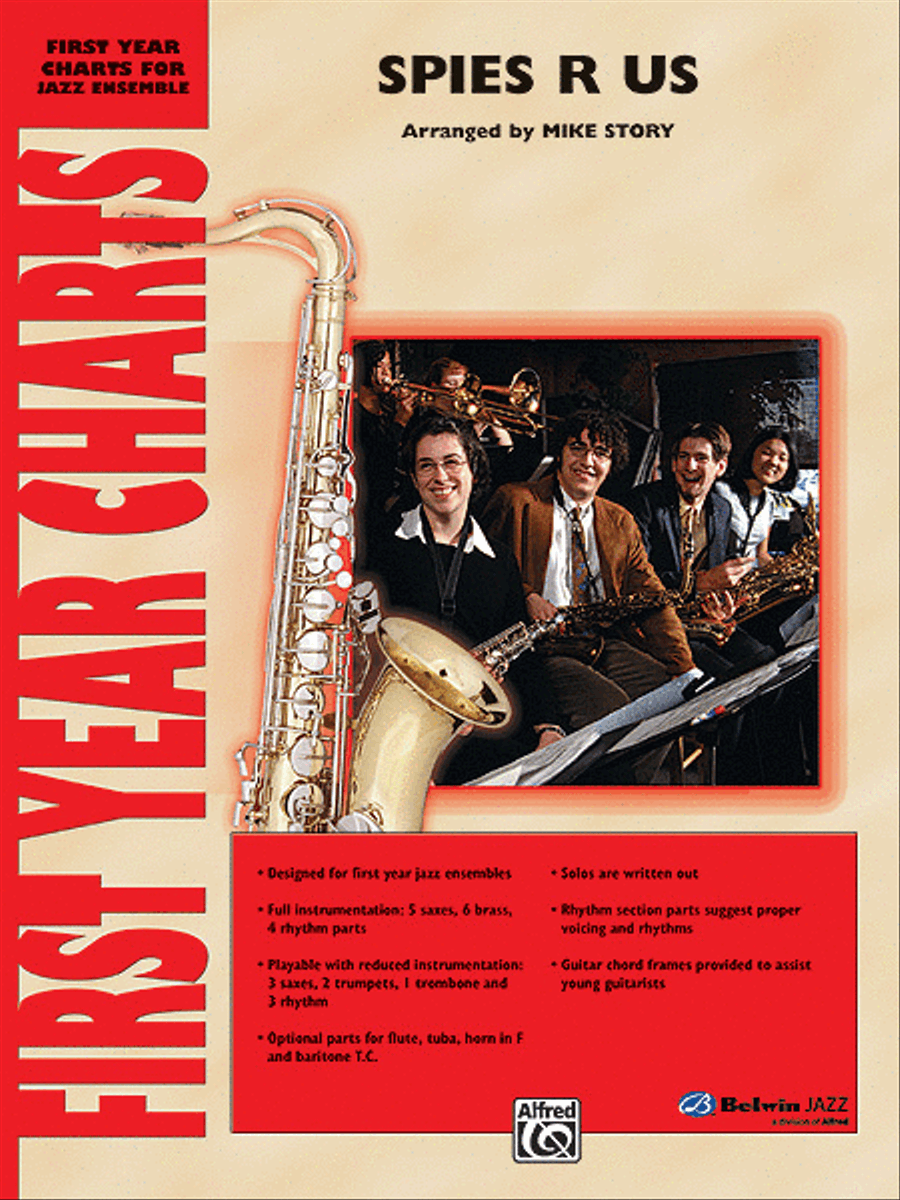 Spies R Us Jazz Ensemble scores gallery preview page 1