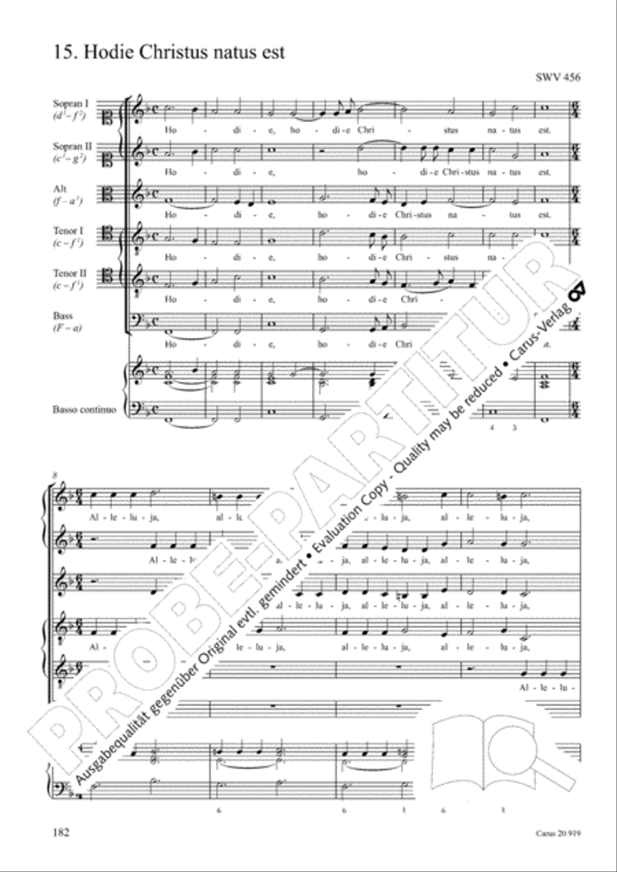 Opera varia I. Works with 1-7 parts (Complete edition, vol. 19) [Werke mit 1-7 obligaten Stimmen] Score scores gallery preview page 239