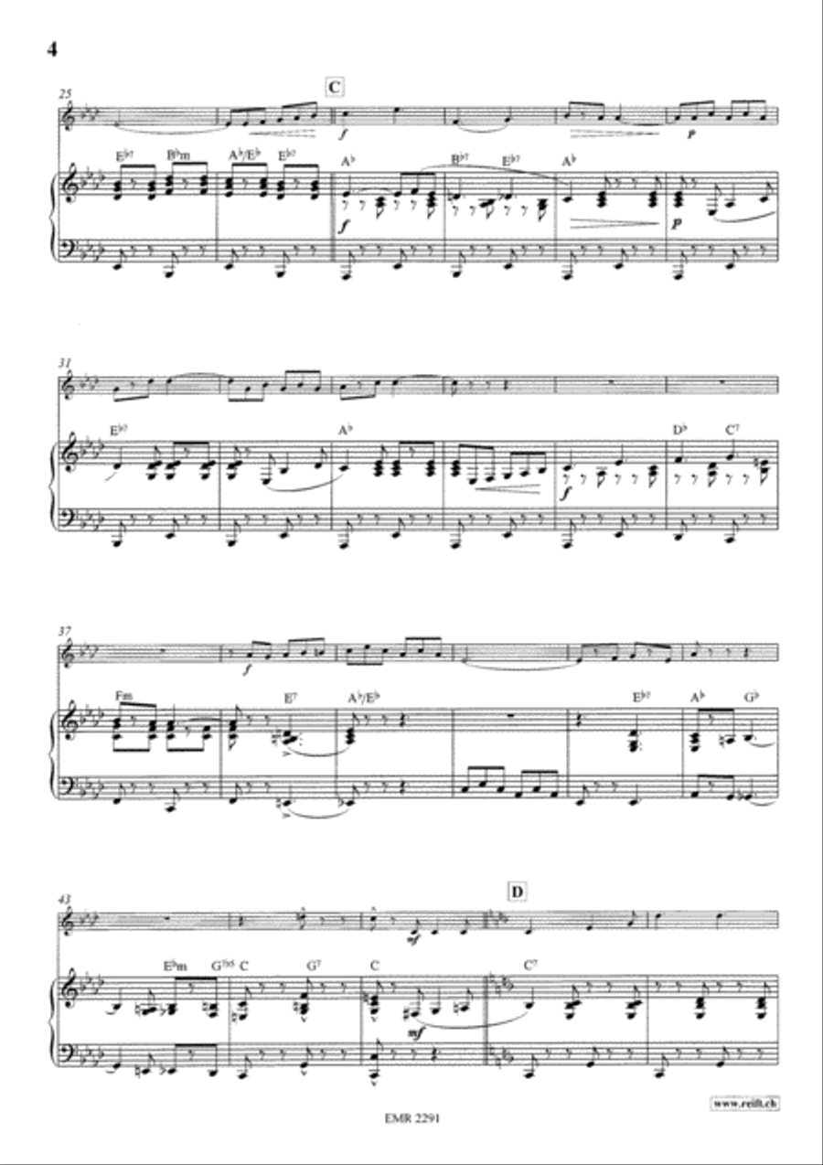 Sousa Medley Voice Solo scores gallery preview page 5