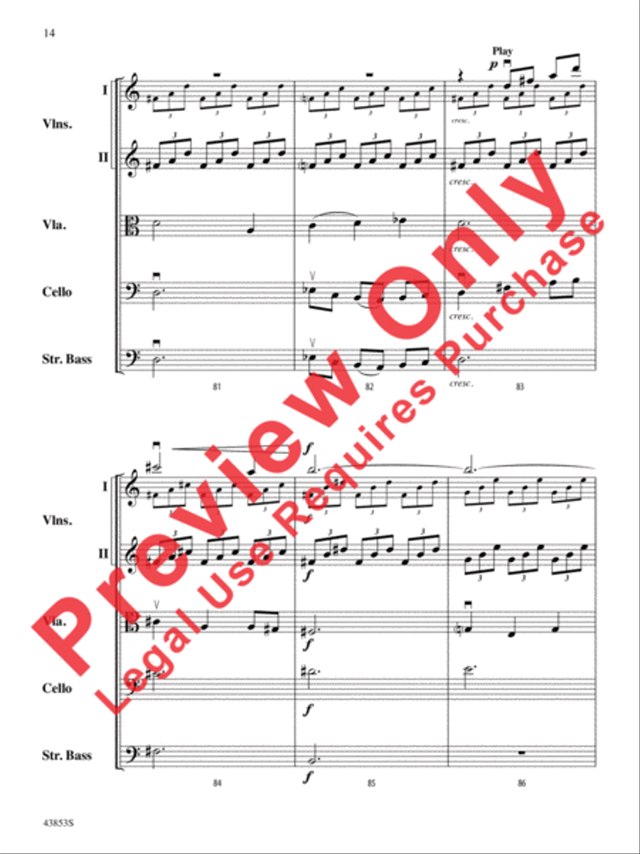 Miraj String Orchestra scores gallery preview page 15