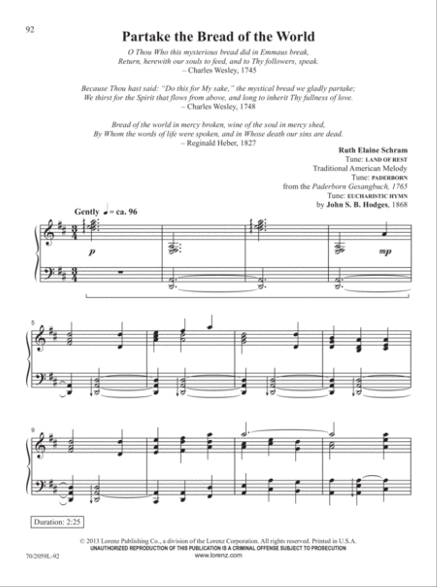 The Church Pianist's Library, Vol. 21 Piano Solo scores gallery preview page 53