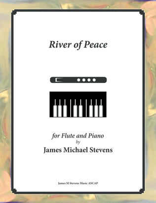 Book cover for River of Peace - Flute & Piano