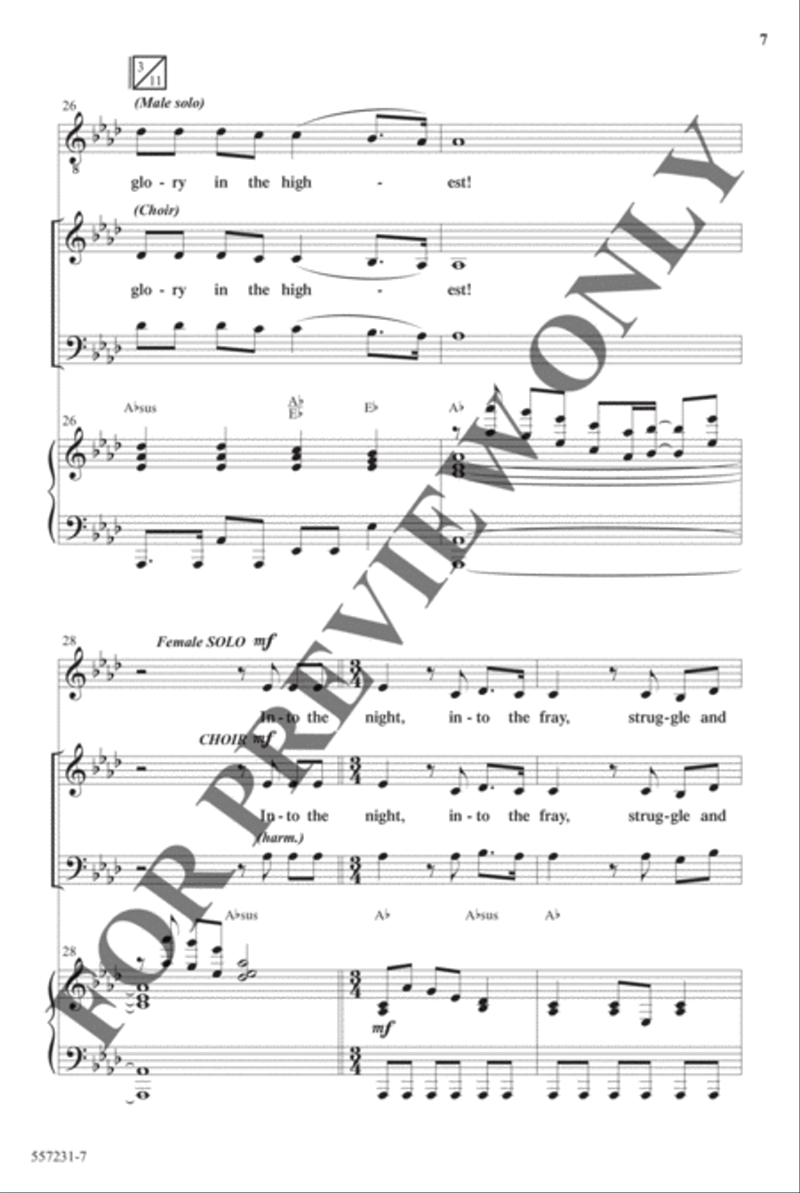 New Christmas Anthem Pak Vol 1 - Anthem Preview Pak Hymn Anthems scores gallery preview page 20