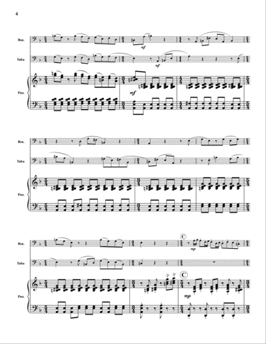 Conversations Conversations Bassoon scores gallery preview page 5