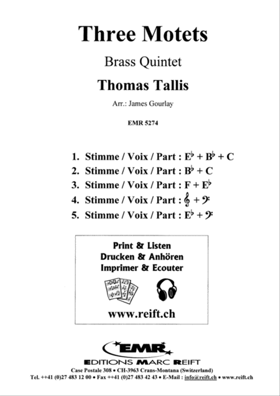 Three Motets