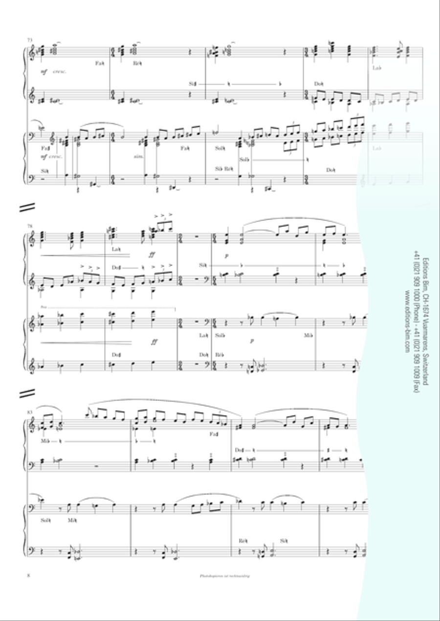 Kalamala Harp scores gallery preview page 7