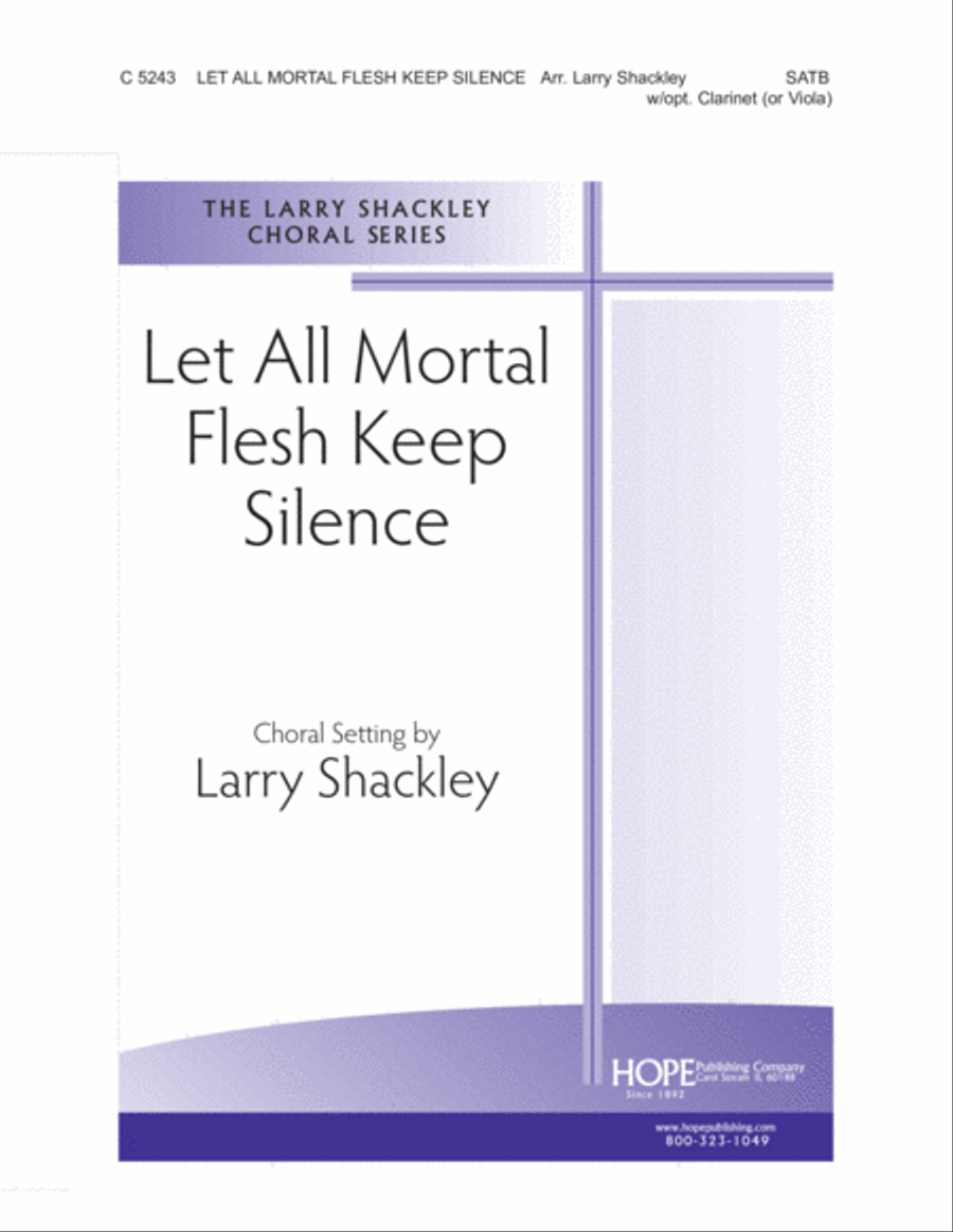 Let All Mortal Flesh Keep Silence 4-Part scores gallery preview page 1