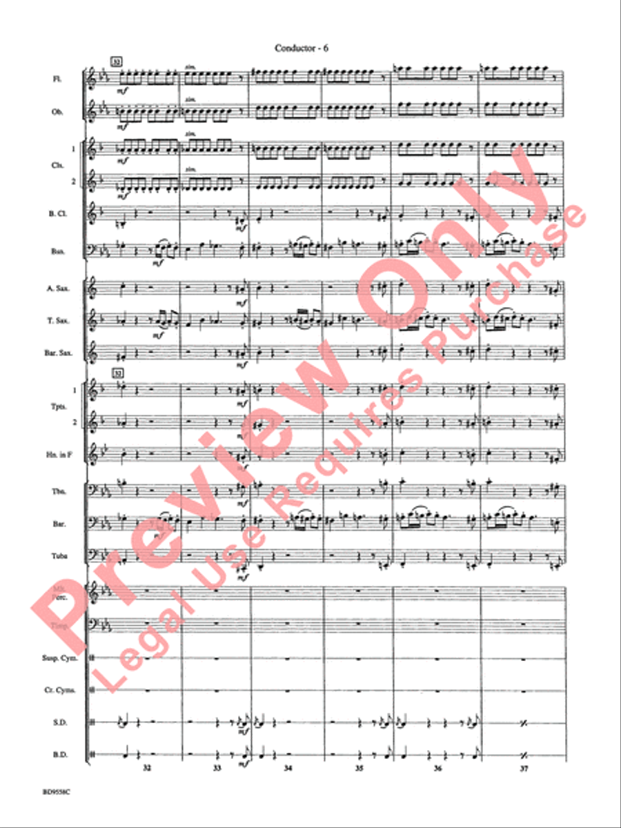 Challenge the Future Concert Band scores gallery preview page 8