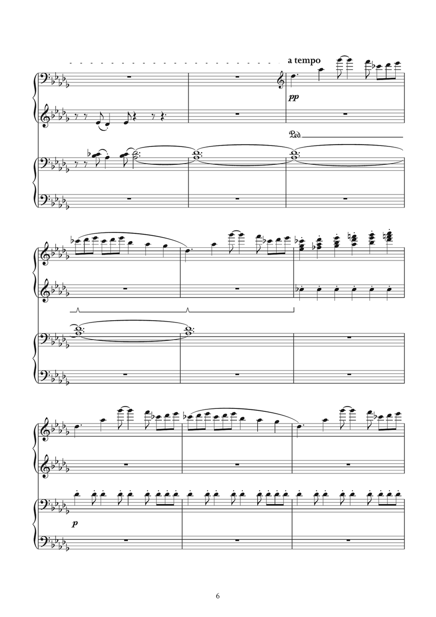 Eryri Eryri Piano Duet scores gallery preview page 6