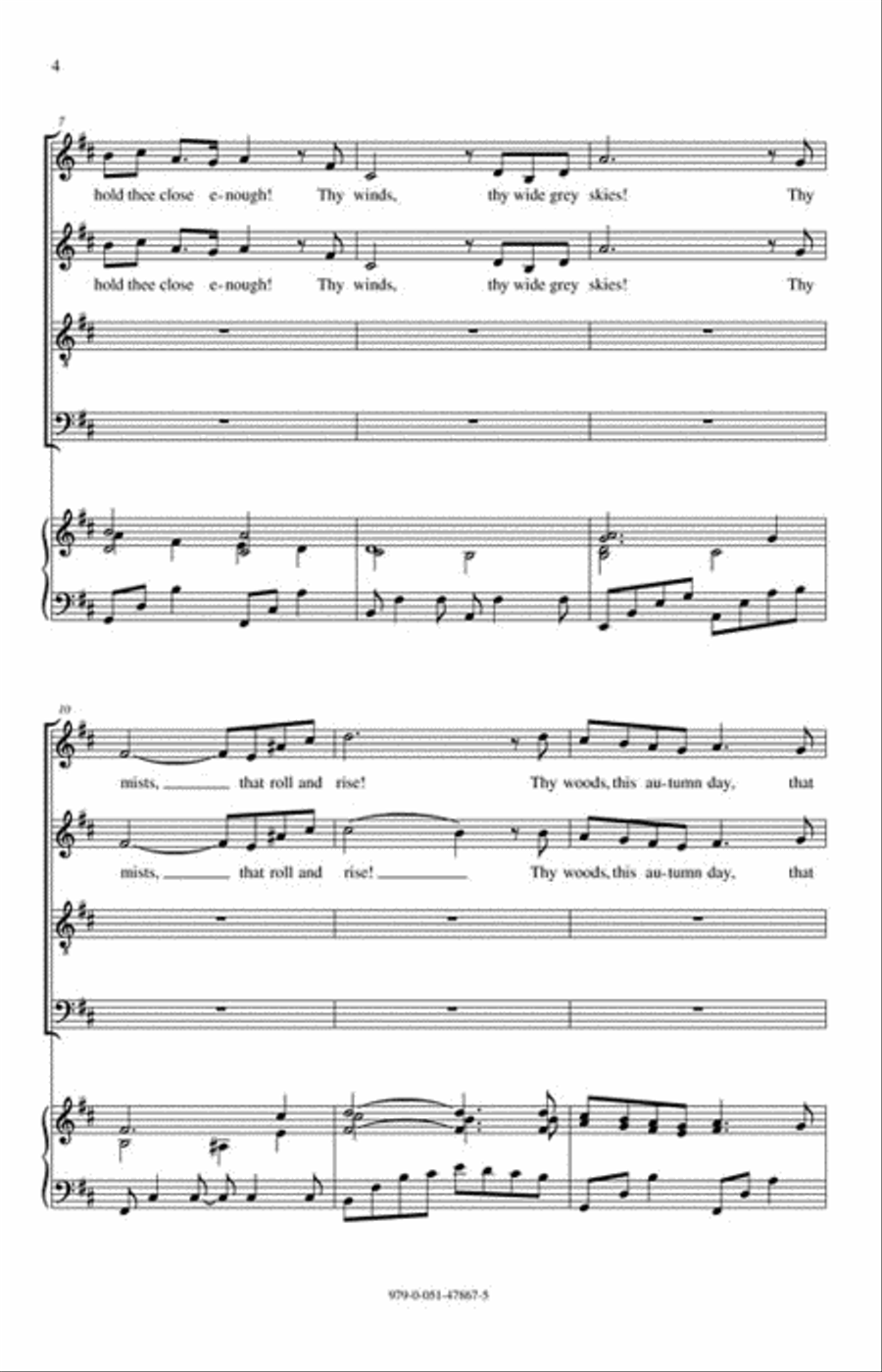 God's World 4-Part scores gallery preview page 3