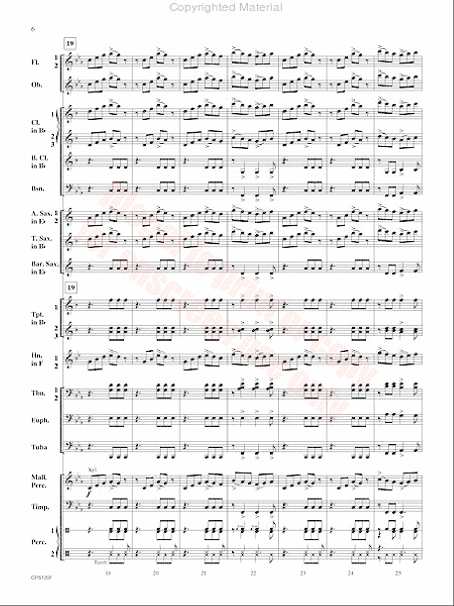 Instinct Concert Band scores gallery preview page 7