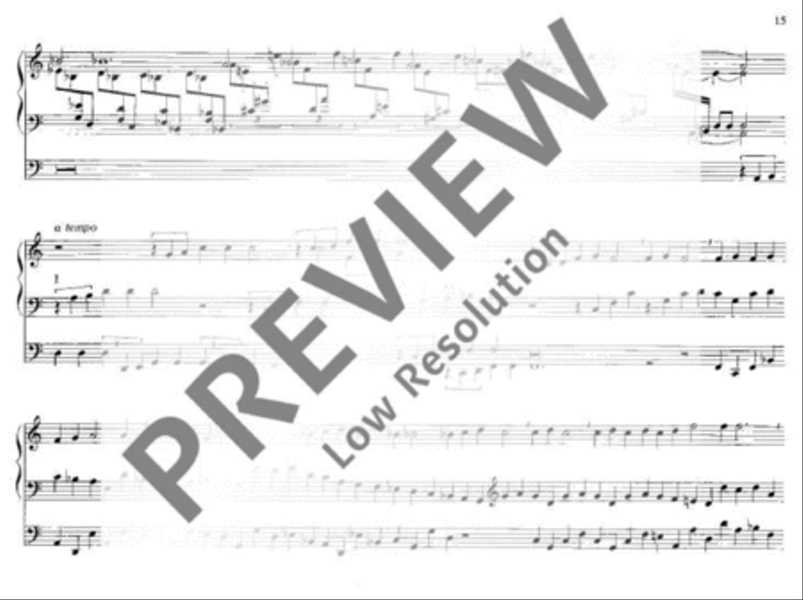 Cantiones Gregorianae pro organo Organ scores gallery preview page 16