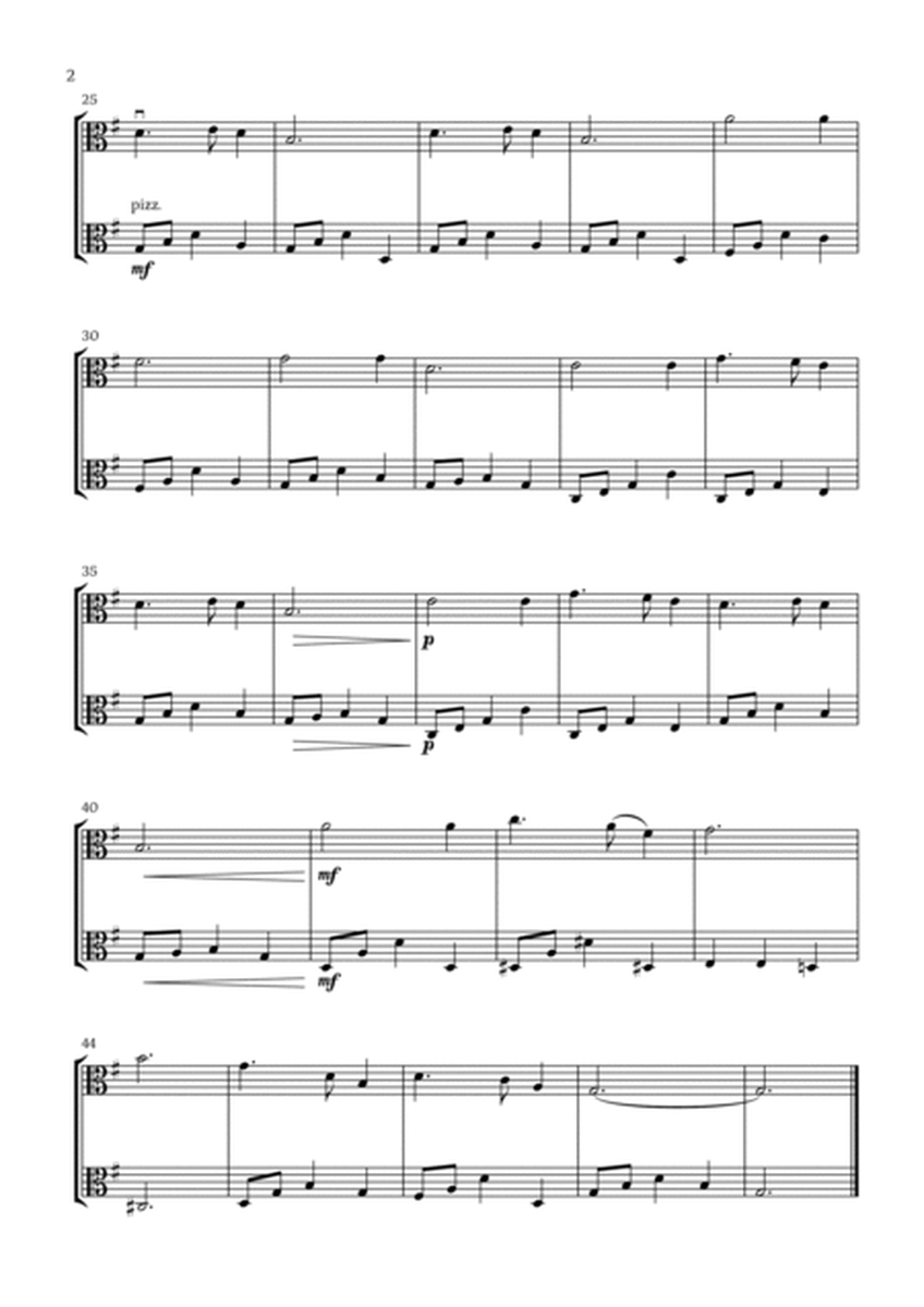 Silent Night (Viola Duet) - Beginner Level image number null