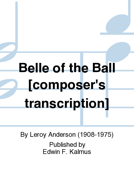 Belle of the Ball [composer's transcription]