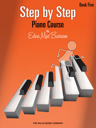 Book cover for Step by Step Piano Course - Book 5