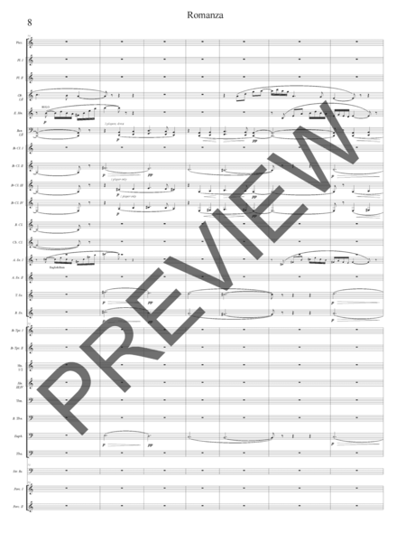 Romanza from Symphony No. 5 (Symphonic Series) - Full Score Only image number null