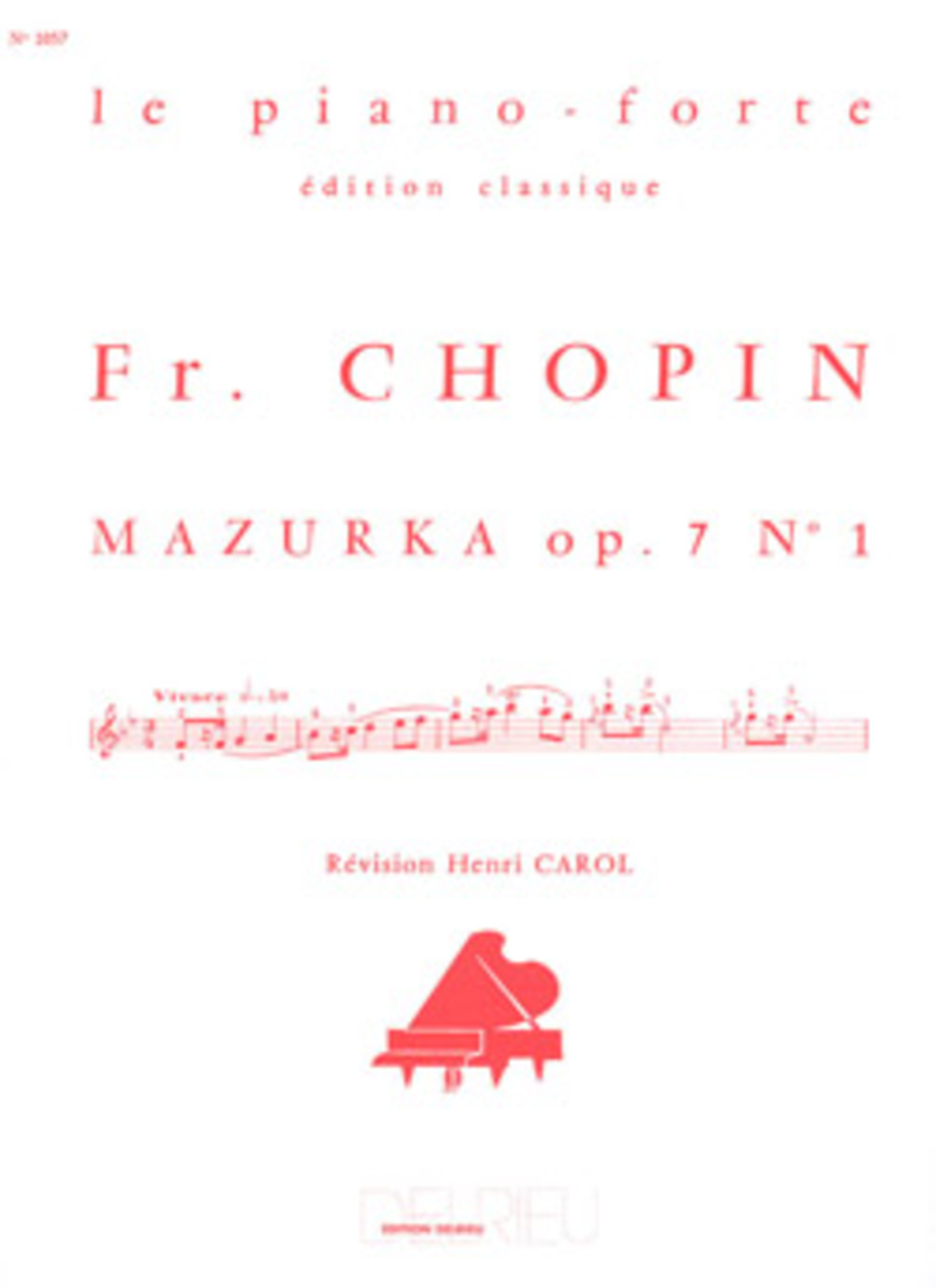 Mazurka Op. 7 No. 1